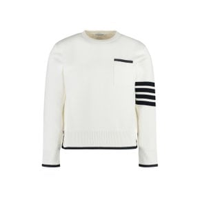 [톰 브라운] Sweater MKA452AY3006_100 White