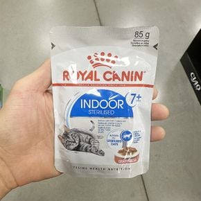 캣 인도어 7+ 파우치 그레이비 85g
