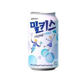 롯데칠성 밀키스 340ml 12개