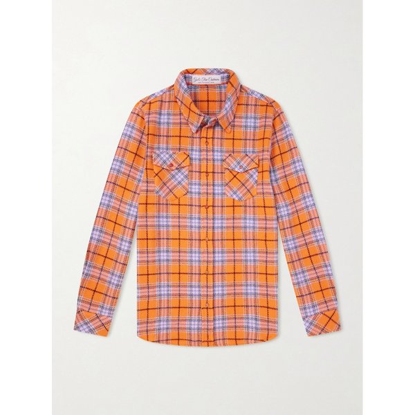 갓 트루 캐시미어 미드나잇 선 체크 캐시미어 셔츠 46376663163034103