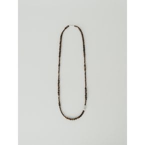 umbra long necklace (brown mix)