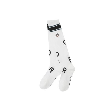 골든베어 All-Over Artwork Jacquard Knee Socks_G6LAX24121BKX