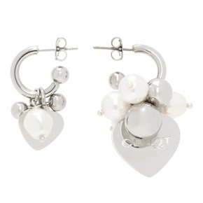저스틴 클렌퀏 애비 이어링 ABBEY EARRINGS PALLADIUM Palladium