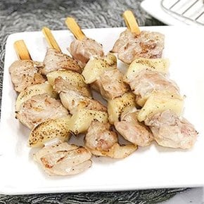 캠핑음식 수제 떡닭꼬치 4개(400g)