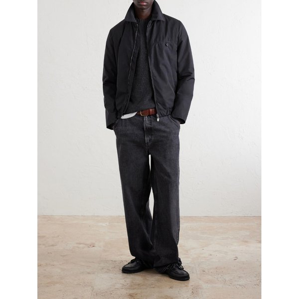 우븐 봄버 재킷 46376663163019222