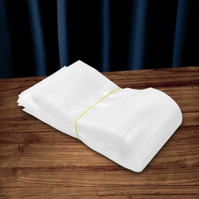 두꺼운 비닐봉투 PE비닐백 긴봉투 투명 포장비닐 (100매)