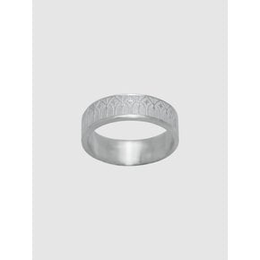 Gothic pattern etching couple ring(men)