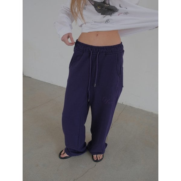 베이직 노이 스웨트 조거 팬츠(Purple)