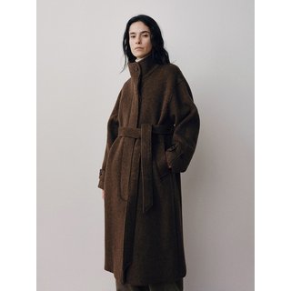 모한 TFW YAK WOOL HIGH NECK COAT_2COLORS