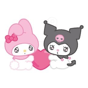 산리오 마이멜로디와 쿠로미 보석십자수 키링 BSK1-81
