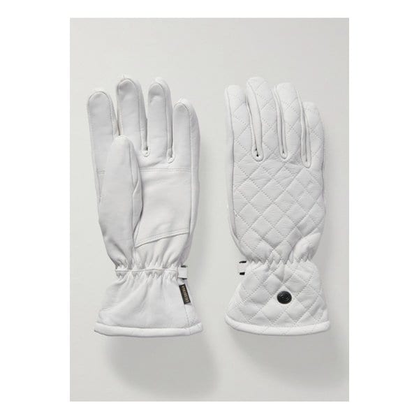 골드버그 니시 패딩 퀼팅 가죽 장갑 화이트 43769801098484832