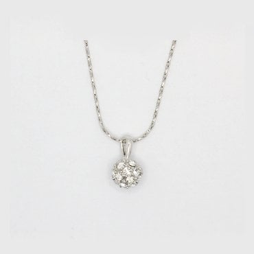 발란스3000 [릴리앤로티] 볼 드롭 실버 목걸이