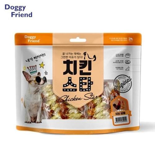 [사계절내] 치킨스타 덤벨 애완견 간식 300g(1)