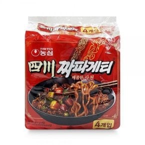 농심 사천 짜파게티 137g x 4개