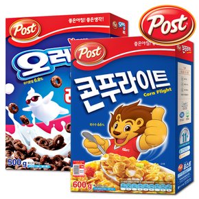 포스트  콘푸라이트 600g+오레오오즈 레드 500g