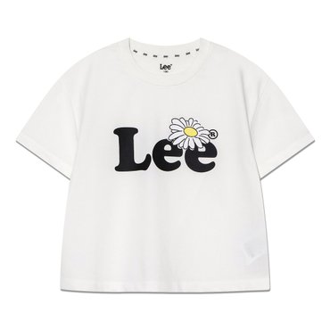 Lee Kids 뒷트임 티셔츠 화이트 LK2502ST73WH