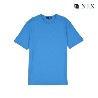  [닉스] 남성 30수 싱글 발포 레터링 티셔츠_FNLMCTR170P