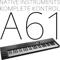 네이티브인스트루먼트 Komplete Kontrol A61 컴플리트컨트롤 정식수입품  마우스패드증정.건반커버포함/ Apple M1칩지원