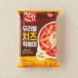  떡볶이의신 우리쌀 치즈떡볶이 332g