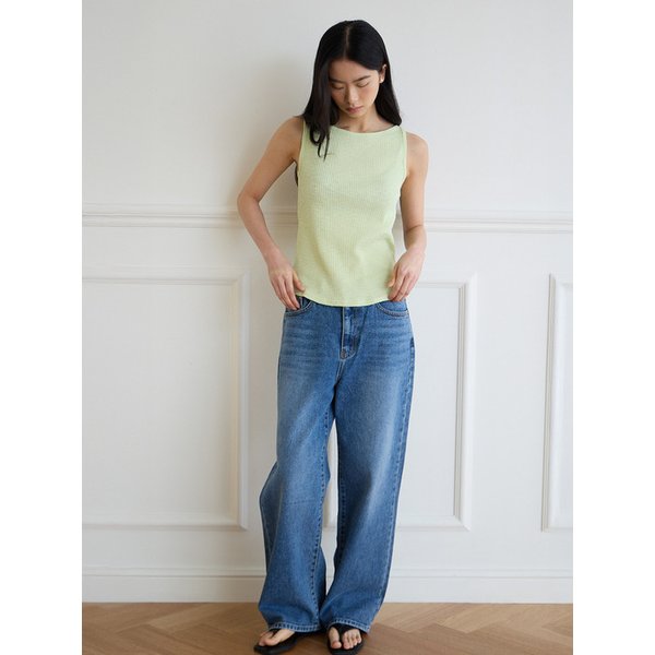 더오어 스탠 데님 [미디엄 블루]