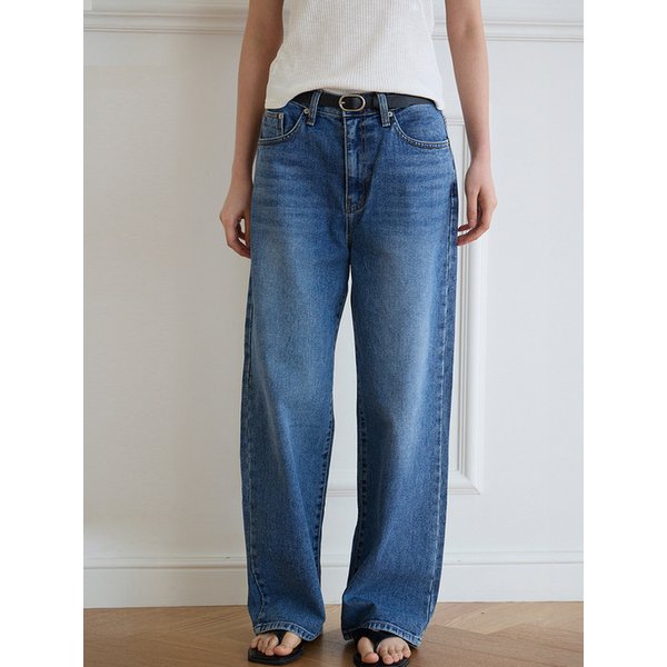 더오어 스탠 데님 [미디엄 블루]