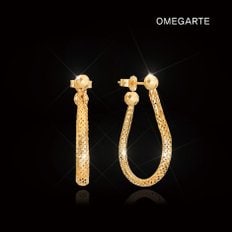 [OMEGARTE]18K 이태리 노블 귀걸이