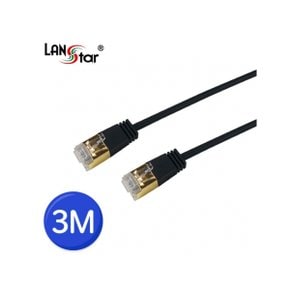 D[10874]CAT.7 SSTP Slim 케이블, 36AWG, TPE, DIRECT 3M, BLACK