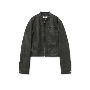 ws leather jacket (black)