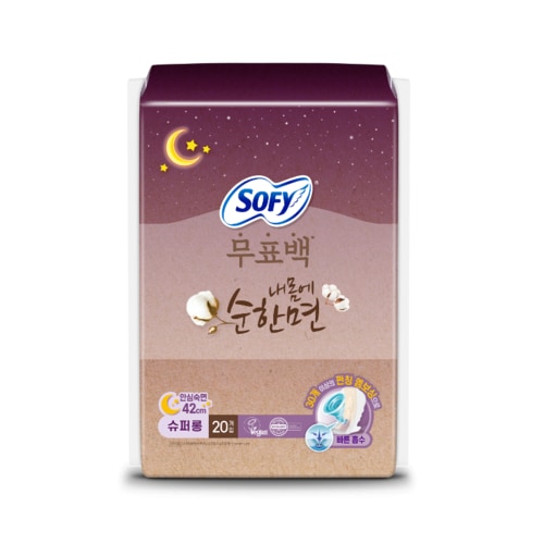 쏘피 무표백 내몸에 순한면 슈퍼롱 20P