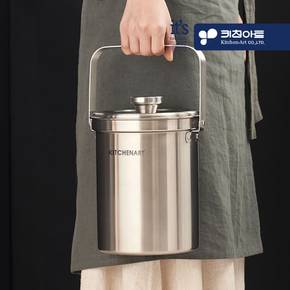 올스텐 304 음식물 쓰레기통 3L