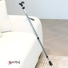 노인 어르신 할머니 할아버지 지팡이 수술후 환자 고급 높이조절 충격완화 쿠션 지팡이
