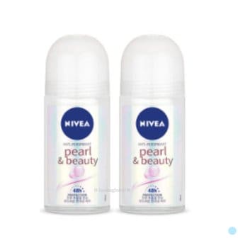  니베아 여자 향기 롤온 데오드란트 펄앤뷰티 50ml X2