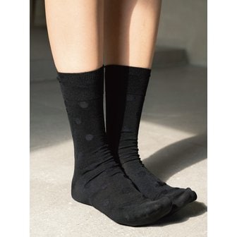 히그 [no.442] black dot socks