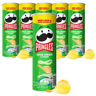  프링글스 양파맛 110gx6개 농심 프링글즈 포테토 포테이토칩 감자칩