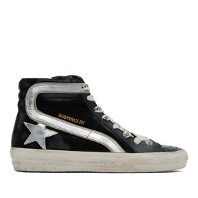 SSENSE 익스클루시브 블랙 슬라이드 스니커즈 GWF00115.F005555.90179 Black/Silver