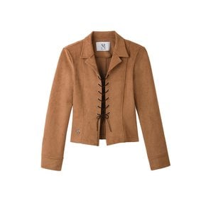 suede jacket (beige)