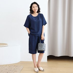 SET3250 쿨썸머 세상시원한 인견 반바지상하SET 엄마옷