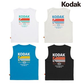[공식]브리즈팝 에어로쿨 빅그래픽 슬리브리스 티셔츠 키즈 (4 COLOR)