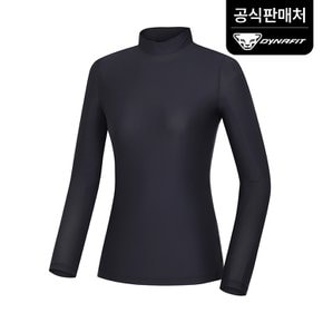 [다이나핏 공식] 여성 ESSENTIAL 2.0 하프터틀 긴팔티 라운드 V넥티셔츠 YWM24203