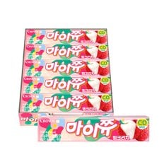  크라운 마이쮸 스틱 핑크리치 44g 15개