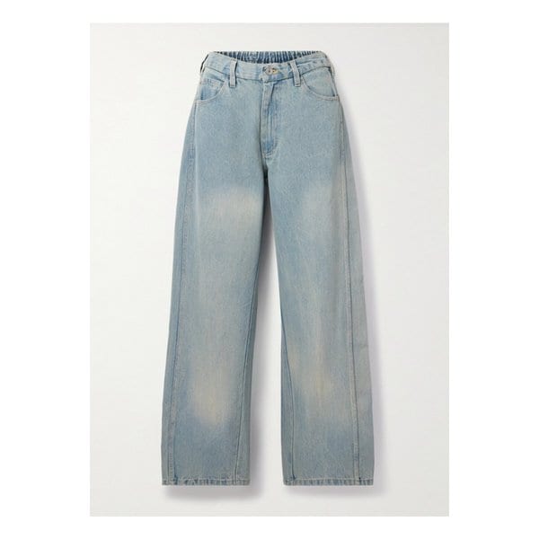 엘레나 하이라이즈 와이드 진 라이트 데님 1647597338348335