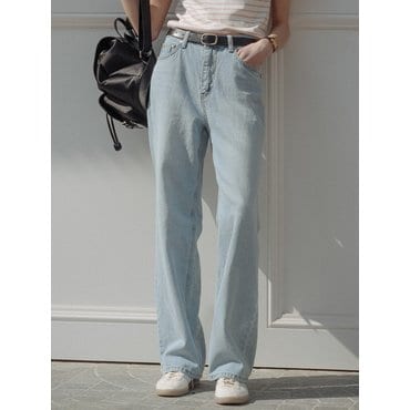 틸아이다이 Slop straight fit denim pants_Blue