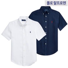 폴로 랄프 로렌 [미국정품발송][성인착용가능] 폴로 보이즈 반팔린넨셔츠