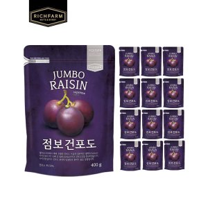 리치팜너트 점보건포도 400g x 13봉 건과일 건포도