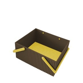 [Hachiman] 하치만 옴니 핸들 바스켓 브라운 / HCM-4966511228776