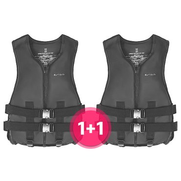 버팔로 (무료배송)블랙 에디션 구명조끼 1+1 2개 (M-3XL)