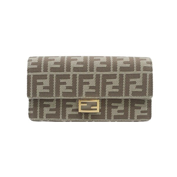 FF 자카드 체인 바게트 월렛 베이지 8M0498AUNJF1SNP