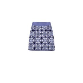 GRANNY SQUARE KNIT MINI SKIRT VERY PERI