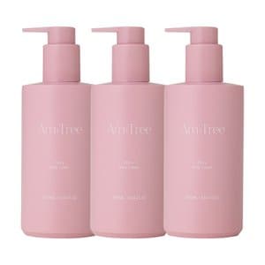 에이엠트리 Amtree Signature 플로라 퍼퓸 고보습 바디로션 300ml 3개 꽃 장미향