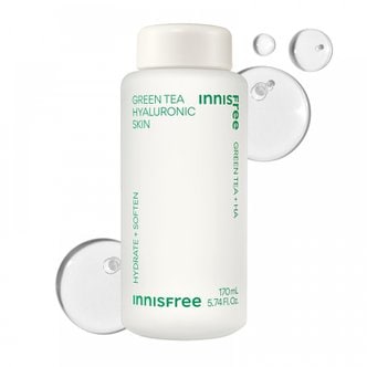  200mL 이니스프리(Innisfree) 그린티 히알루론 스킨 화장수 [새 패키지] 정규품